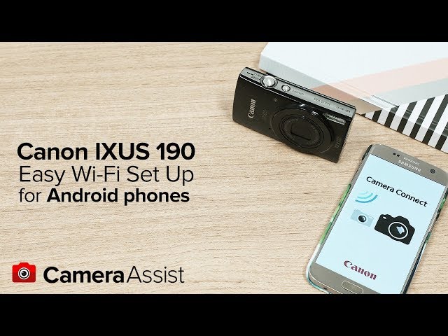 Canon IXUS 190 20MP WiFi Plata video