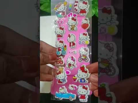 Organising My PencilBox With Hello Kitty Stationery Items #shortsfeed #shorts #hellokitty