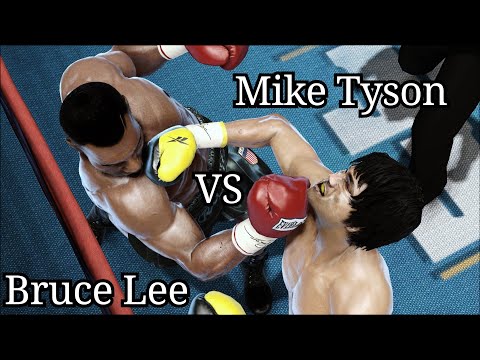 Mike Tyson vs Bruce Lee Simulation/Fantasy Fight