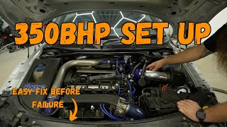 What's Under The Bonnet On My New 350hp TT & Fixing Aux Water Pump
