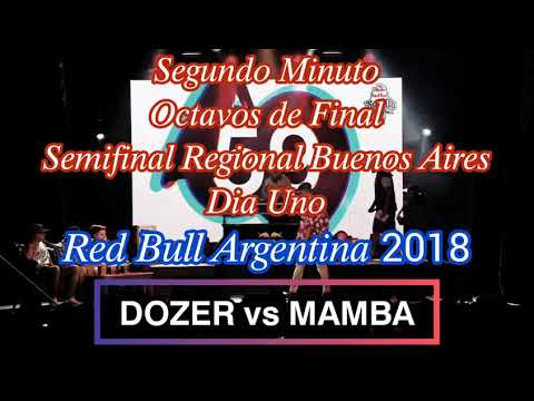 Dozer vs Mamba 2° Minuto - Semifinal Regional Buenos Aires Día 1: Red Bull Argentina 2018