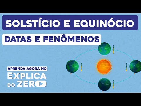 SOLSTÍCIO E EQUINÓCIO: datas e fenômenos | Geografia | Explica do Zero | Prof. Eduardo