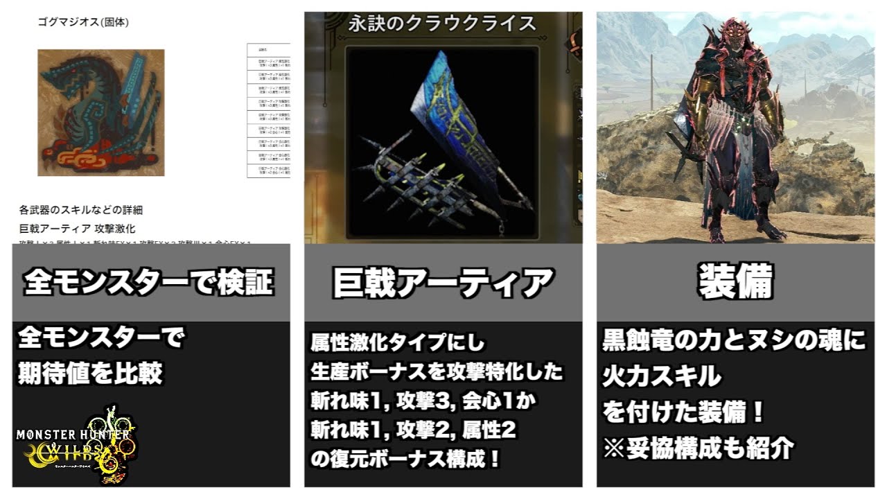 【MHWilds】Ver1.04での双剣装備検証と構成【大型アプデ第4弾】【ゆっくり解説】