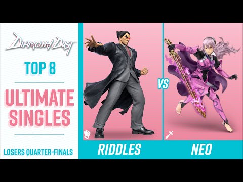 Riddles (Kazuya) vs Neo (Corrin) - TOP 8 (LOSERS QUARTER-FINALS) - ULTIMATE SINGLES | Diamond Dust