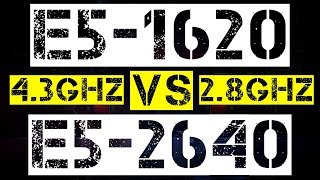 XEON E5-1620 VS E5-2640