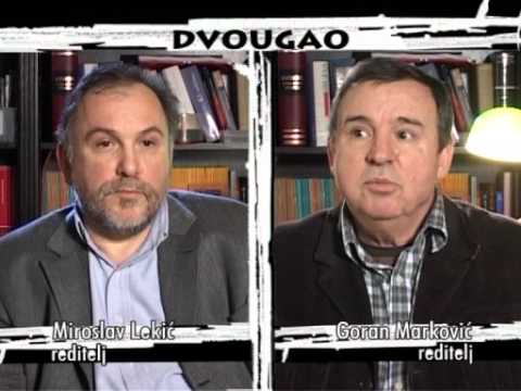 DVOUGAO 102   Miroslav Lekić - Goran Marković  (feb. 2009)