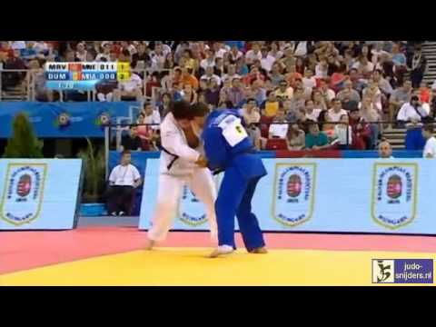 Judo 2013  European Championships Budapest: Mrvaljevic (MNE) - Duminica (MDA) [-81kg]