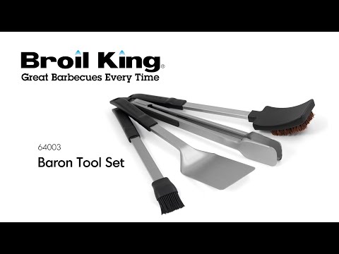 Redskapsett Broil King Baron 4-deler