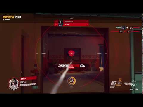 flick headshot - Widow vs Tracer duel
