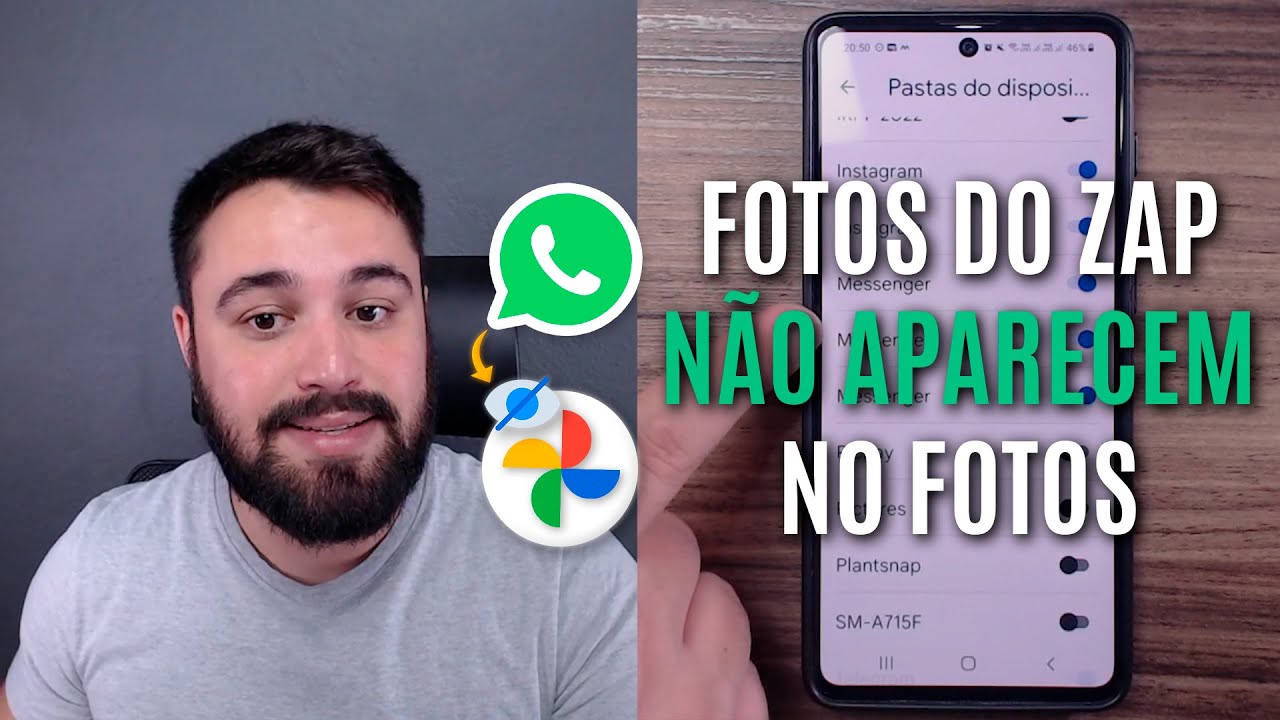 FOTOS RECEBIDAS NO WHATSAPP NÃO APARECEM NO GOOGLE FOTOS