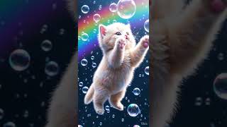 Rainbow Dream Baby Kitten AI Prompt
