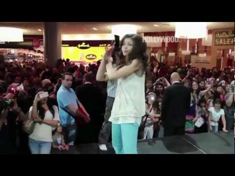 Zendaya and Bella Thorne Create Fan Frenzy at Millions of Milkshakes Dubai
