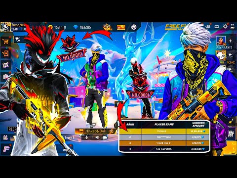 Collection verses With Top 0004 Evo Bundle 😱 Garena Free Fire 