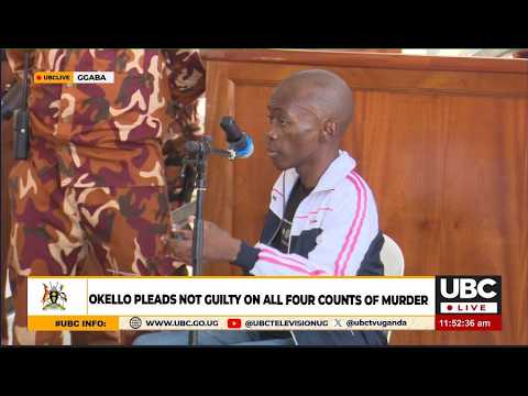 CHRISTOPHER OKELLO ACCUSED OF KILLING 4 INFANTS, PUBLIC COURT SESSION STILL UNERWAY