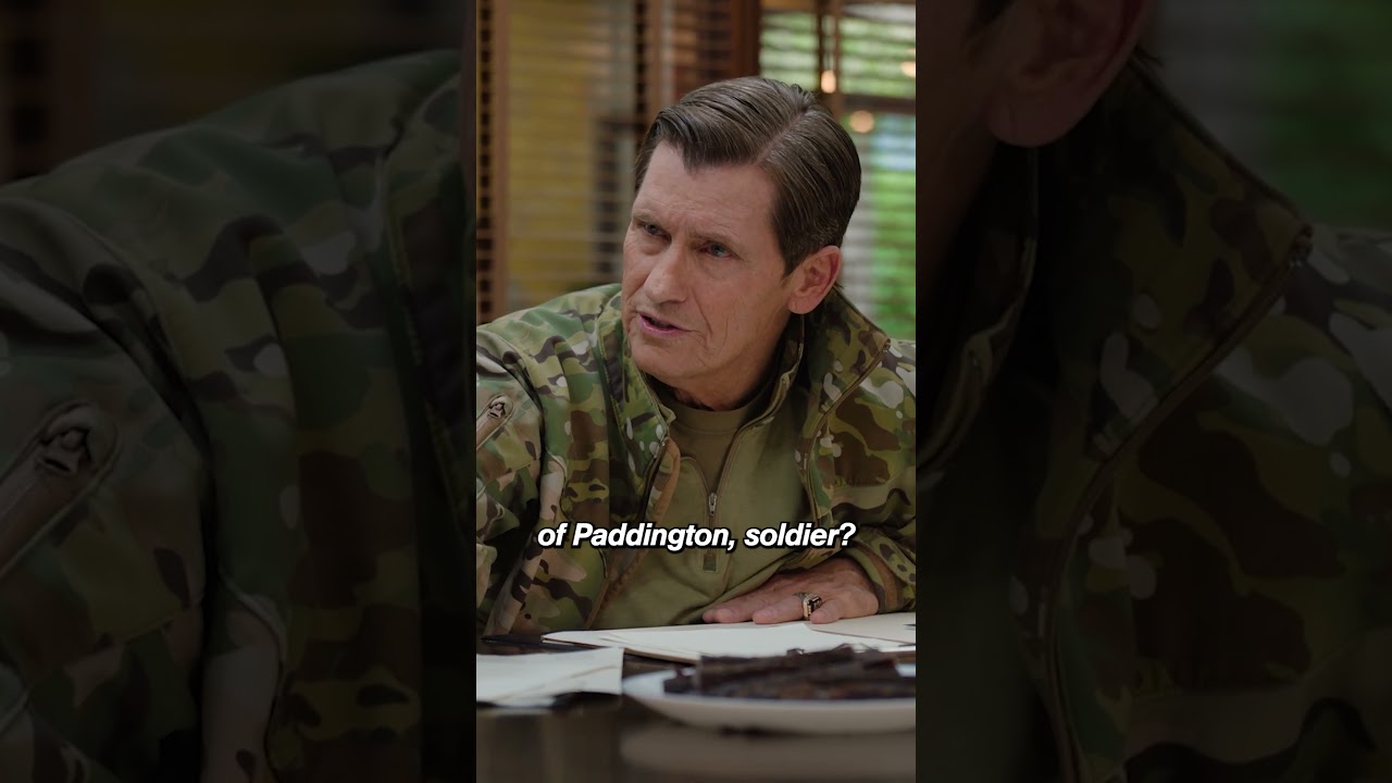 “what is your opinion of paddington, soldier?” 🤨 #goingdutch