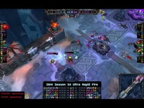LoL S4 ARAM Teemo vs Ezreal
