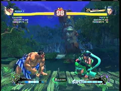 SSFIVAE: E.Honda (kasashi45) vs. Rose (FUCU T2)  SD