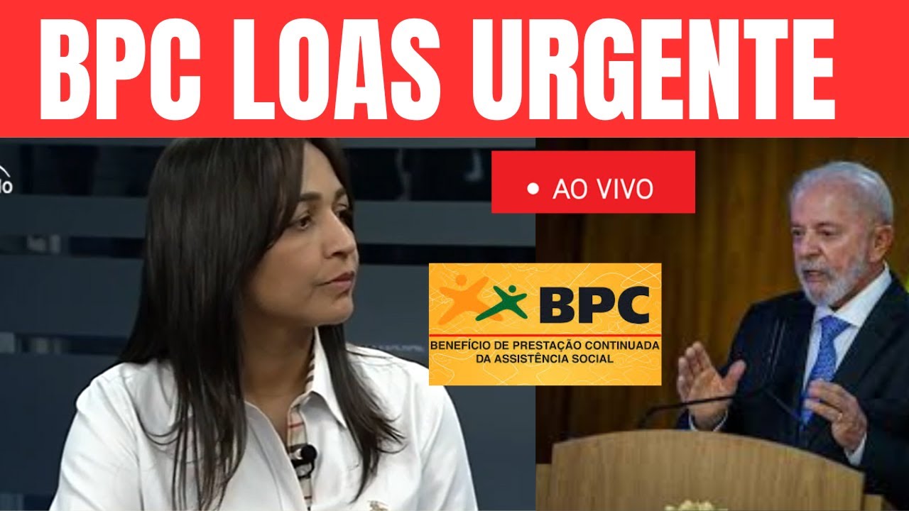 BPC/LOAS NOTICIA URGENTE CHEGA AGORA SENADORA EXPLICA MUDANÇAS NO BENEFÍCIO