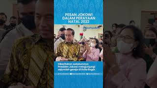 Ucapkan Selamat Natal, Presiden Jokowi Ajak Umat Kristiani Pererat Persaudaraan dan Kerukunan