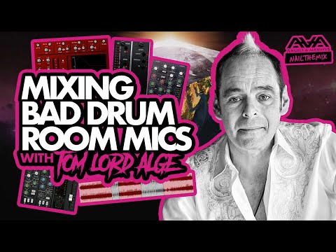 WORKING WITH BAD DRUM ROOM MICS w/ Tom Lord-Alge + Angels & Airwaves