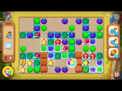 Gardenscapes level 1881 - 1885