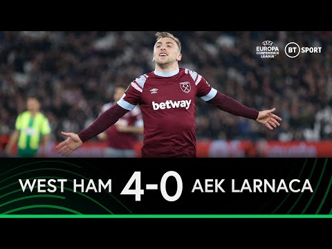 West Ham vs AEK Larnaca (4-0) | Bowen Brace As Hammers Breeze Through | Conference League Highlights