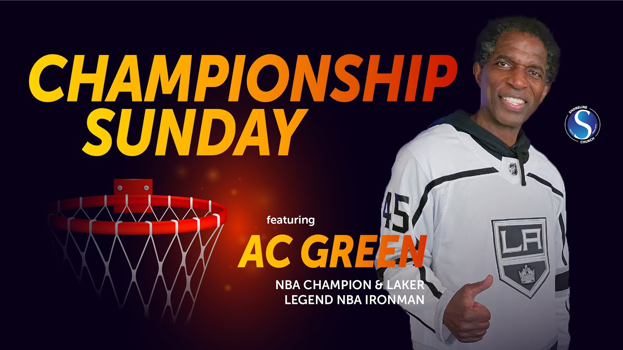 LA Laker Legend & NBA Ironman AC Green