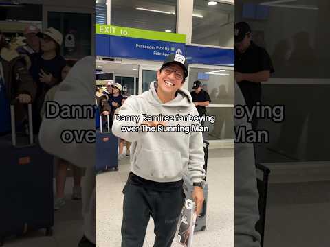 Top Gun: Reunited. The RunningMan spotted by top fanboy Danny Ramirez in the wild.