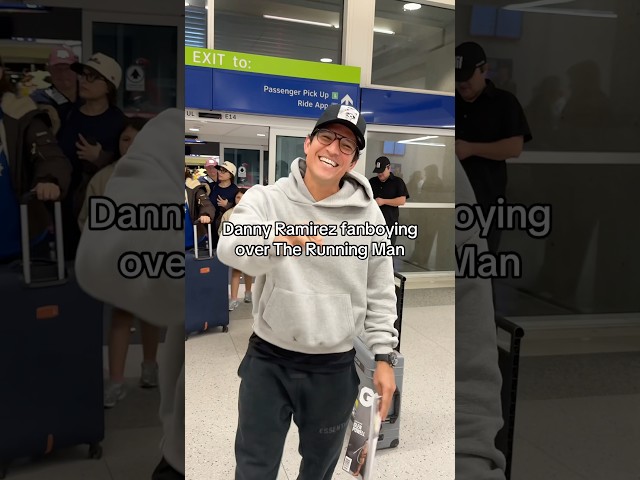Top Gun: Reunited. The RunningMan spotted by top fanboy Danny Ramirez in the wild.