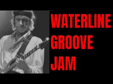 Waterline Style Dire Straits Jam Track | Guitar Backing Track in B Minor (140 BPM)