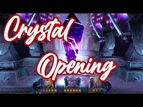 4x 6* Crystal, 8x 5 Star Crystals & 35x Cavalier Crystals Opening - Marvel Contest of Champions