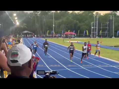 100m Semi final_3_ Pacific Mini Games Palau 2025