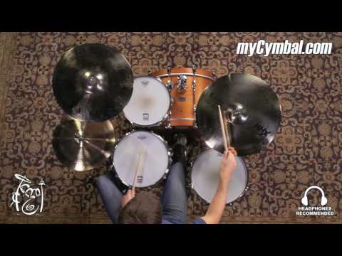 Sabian 20" HHX Manhattan Jazz Ride Cymbal - Brilliant - 1979g (12085XB-1111416J)