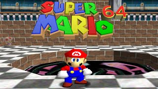 Super Mario 64 - Hazy Maze Cave (Caverna - Labirinto) Curso 6