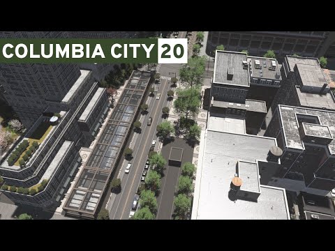 Underground Light Rail Station - Cities Skylines: Columbia City #20