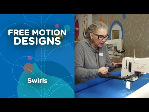 How to quilt swirls on your longarm quilting machine