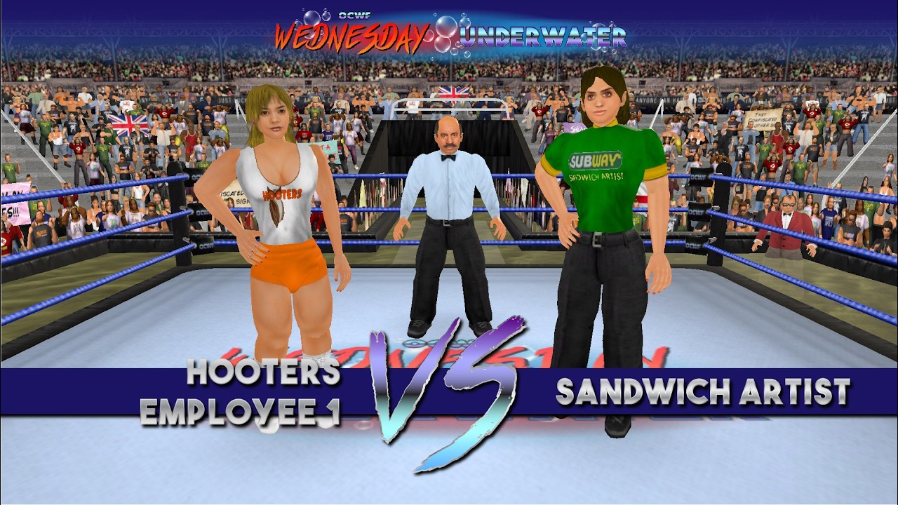 OCWF S1477 Hooters Employee 1 VS Sandwich Artist