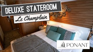 Ponant Le Champlain | Deluxe Stateroom Tour