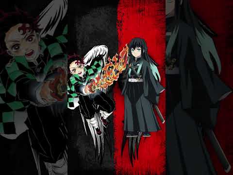 Tanjiro All Forms vs. Hashira who is stronger #demonslayer #kimetsunoyaiba #shorts #anime #edit