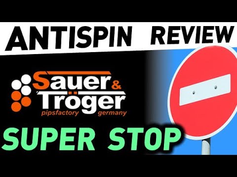 antispin SUPER STOP by Sauer&Troeger review - anti type rubber with FRICTION, what play style good 4