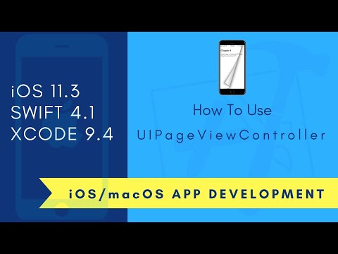 iOS Beginner: How to use UIPageViewController (Swift 4 + XCode 9)