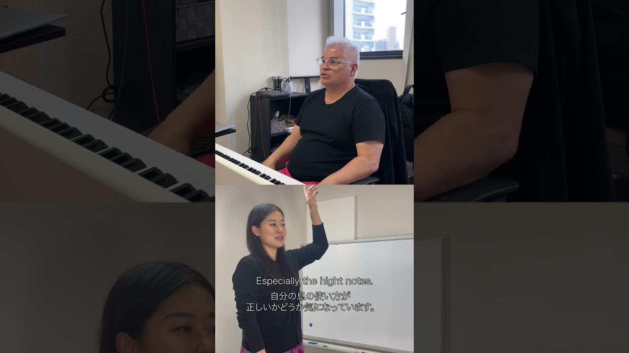 Greg Enriquezのレッスンを観てみよう！　田栗ななえインストラクター #ボイトレ #歌ってみた #ミュージカル #歌うま