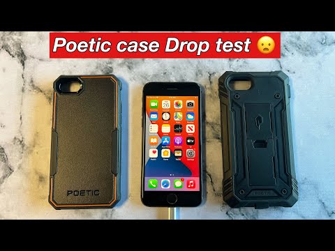 iPhone SE 2022 Poetic Cases & Drop test