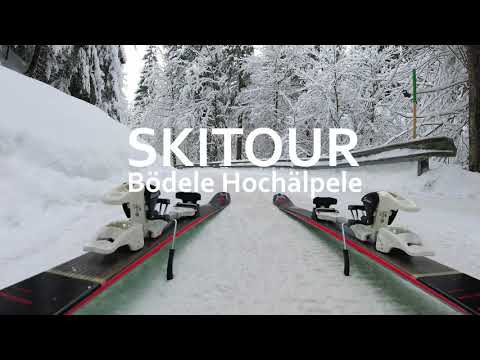 Skitour vom Bödele zum Hochälpele - Backcountry skiing