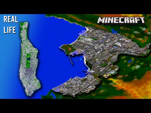 How I Built The Biggest Minecraft City By Hand