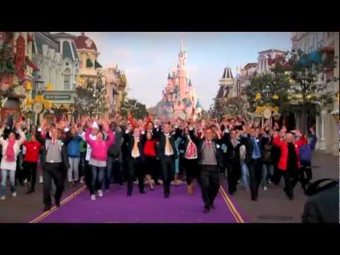 Flashmob and Street Party - Disneyland Paris 20th Anniversary