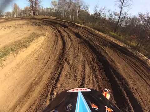 Open C Holeshot on KTM 150.