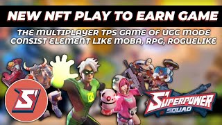 SUPERPOWER SQUAD - NEW NFT GAME | PLAY TO EARN | AYOS TO MALA THETAN ARENA! | REVIEW & GAMEPLAY
