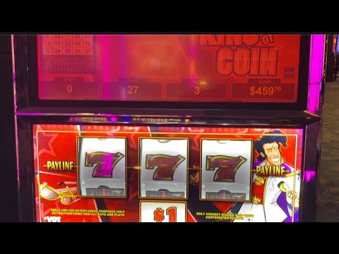 When Those 7’s Line Up  On A Triple Red Spin 🥵🎰 | #VGT King Of Coin #choctaw