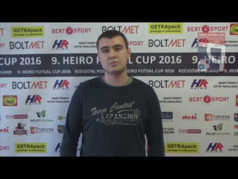 9. HFC 2016 - Wywiad z Kacper Jastrzębski (Projektant) po meczu ze SPARem Łańcut